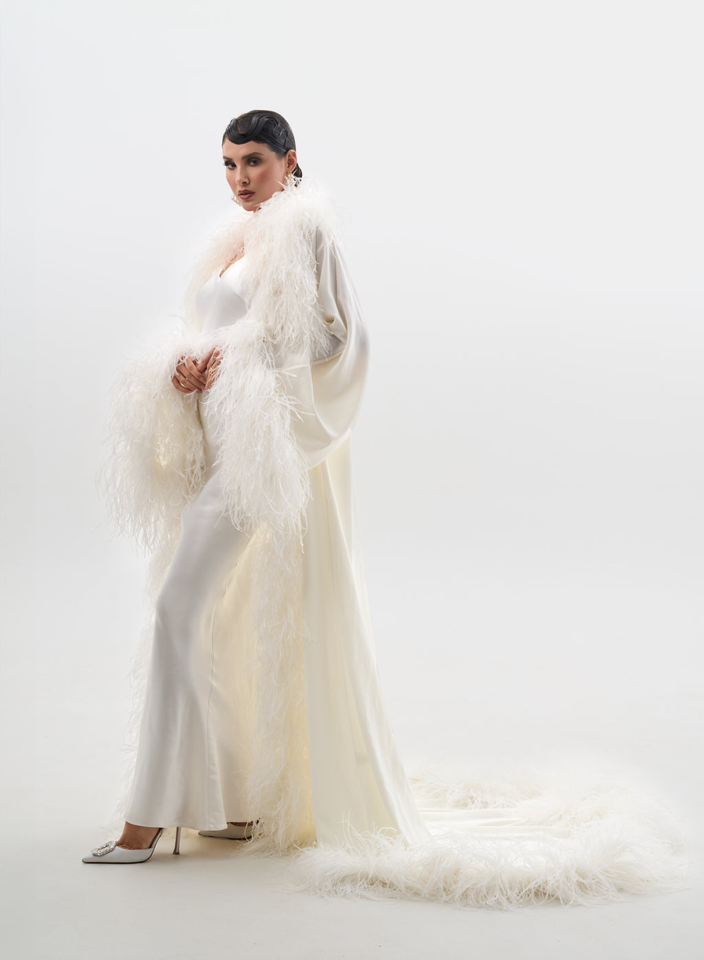 Charlize Kaftan (With Train)